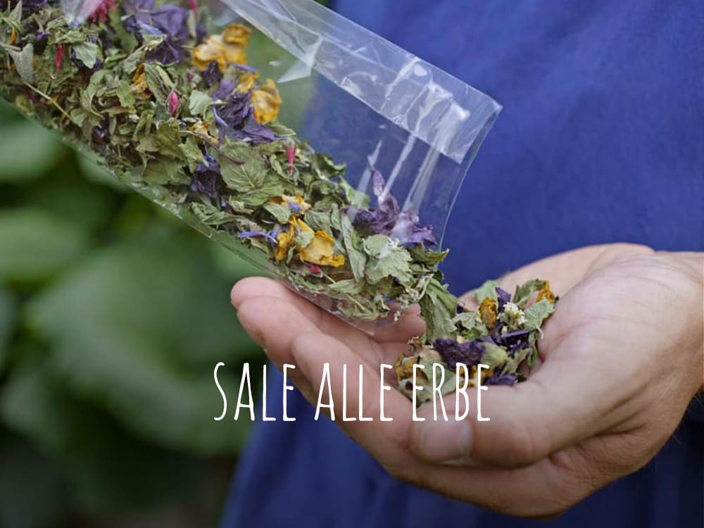 Sale alle erbe