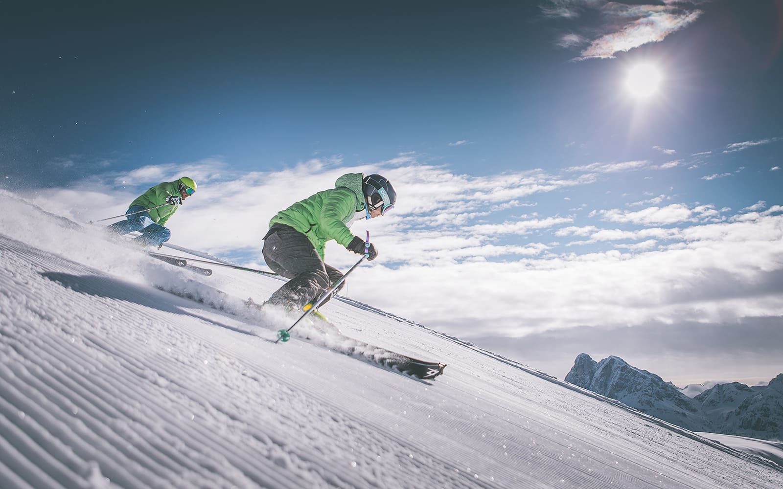 Binderhof in Sarns - Skifahren im Winter auf der Plose in Südtirol