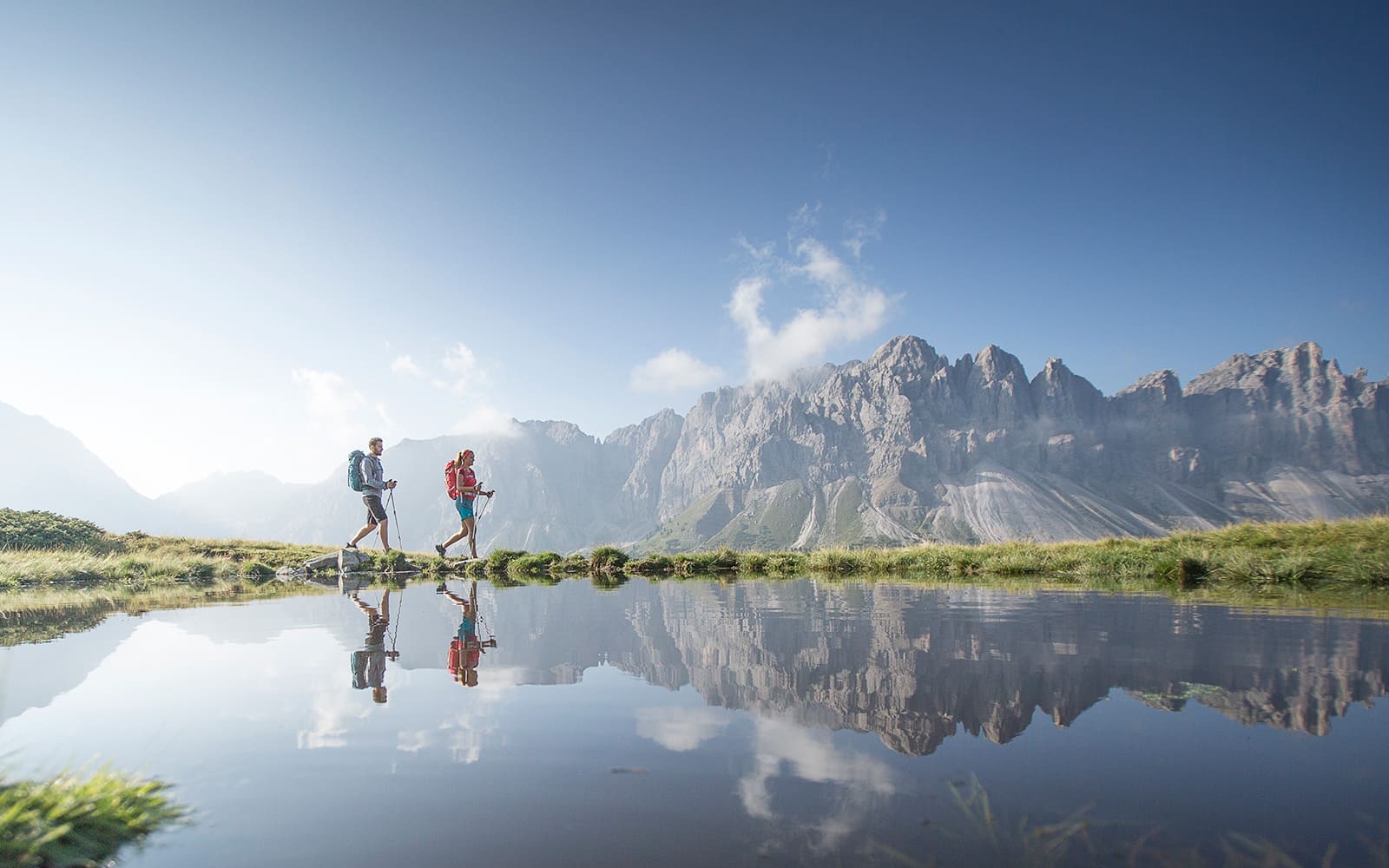 Binderhof in Sarns - Wandern auf der Plose im Sommer